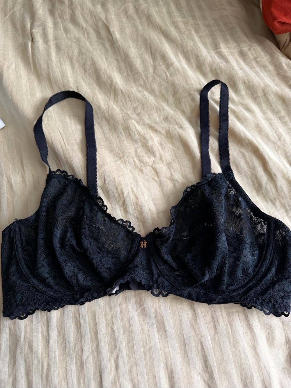 Savage X Fenty Black Lace Underwire Bra